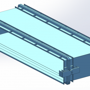 Rectangular expansion joint