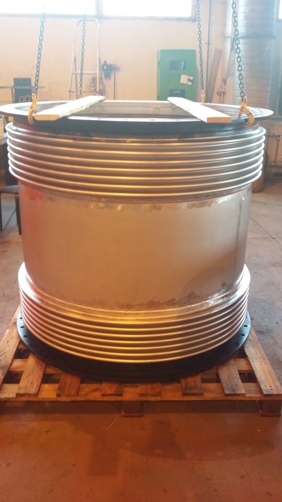 Stainless expansion joint for Ship exhaust system Pentament official