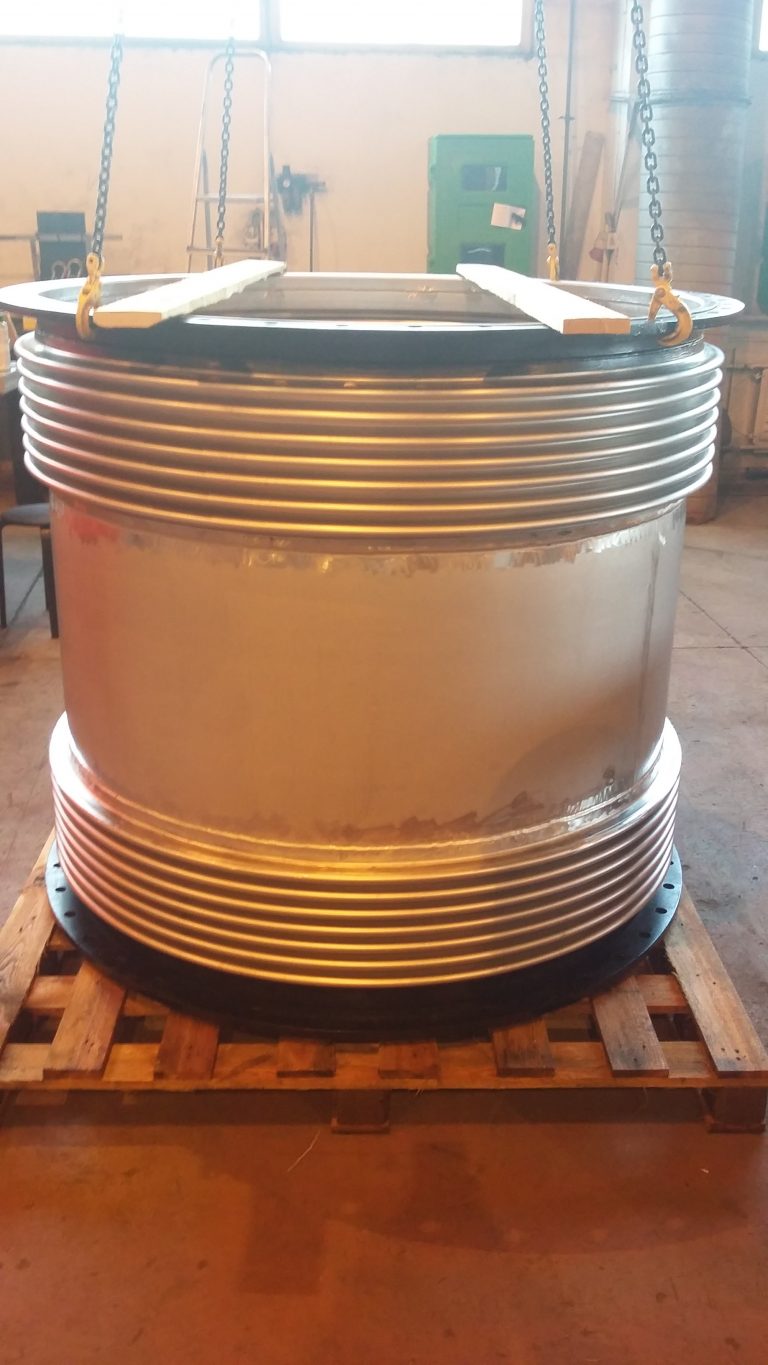Stainless expansion joint for Ship exhaust system Pentament official